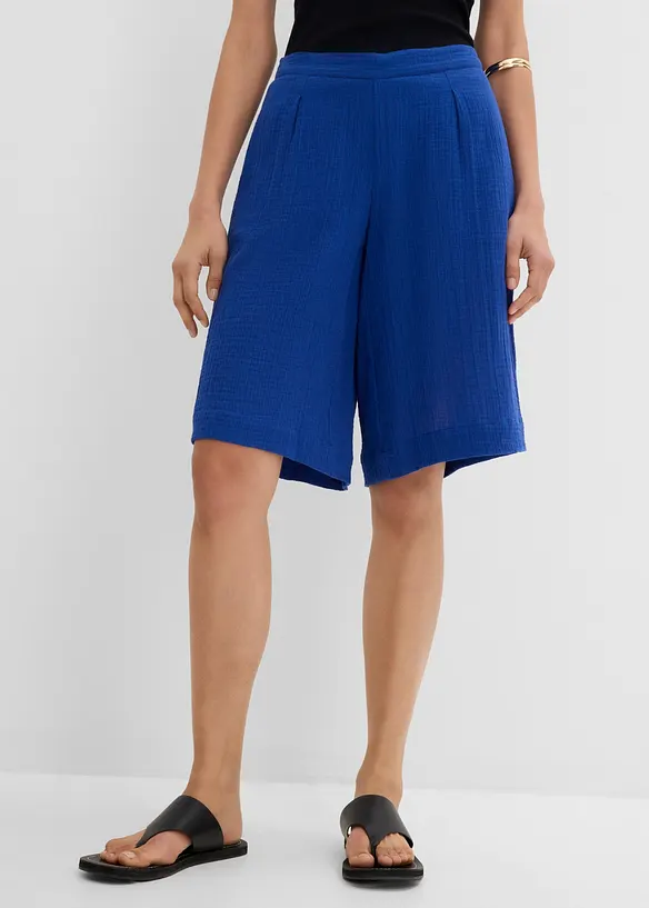 Dra p&aring;-shorts av ren bomull, bonprix
