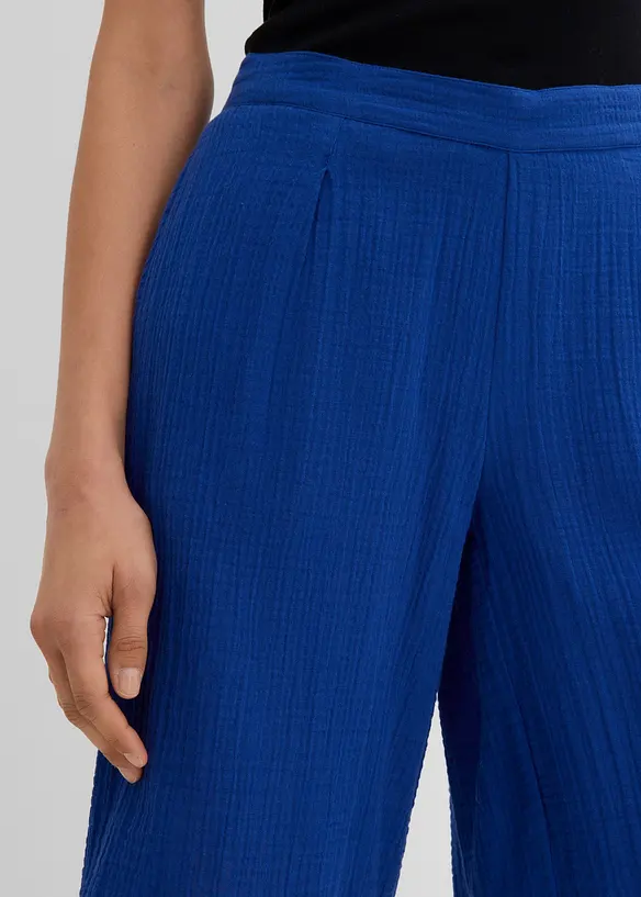 Dra p&aring;-shorts av ren bomull, bonprix