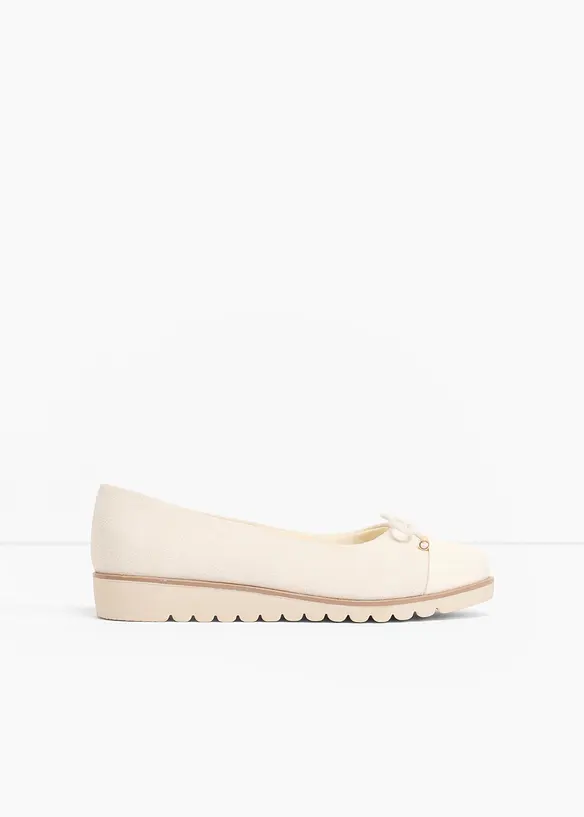 Ballerinaskor med vadderad innersula, bonprix