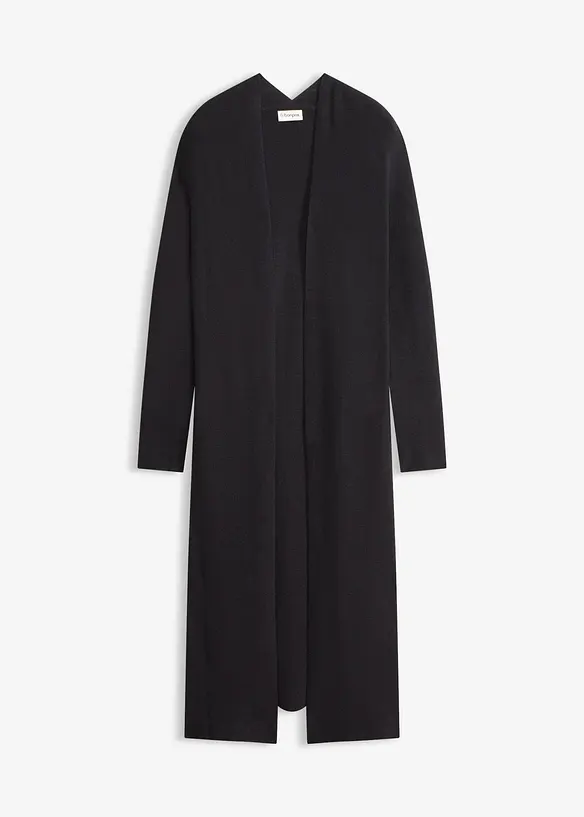 L&aring;ng cardigan med viskos, bonprix