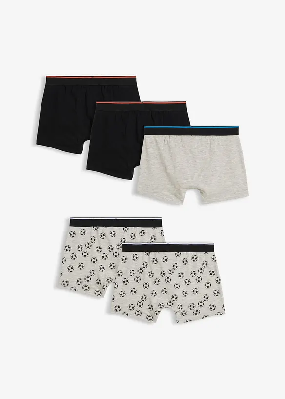 Boxershorts med bomull (5-pack), bonprix