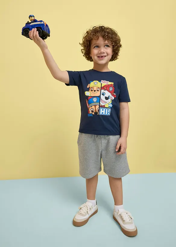 T-shirt i bomull med Paw Patrol-motiv, PAW PATROL