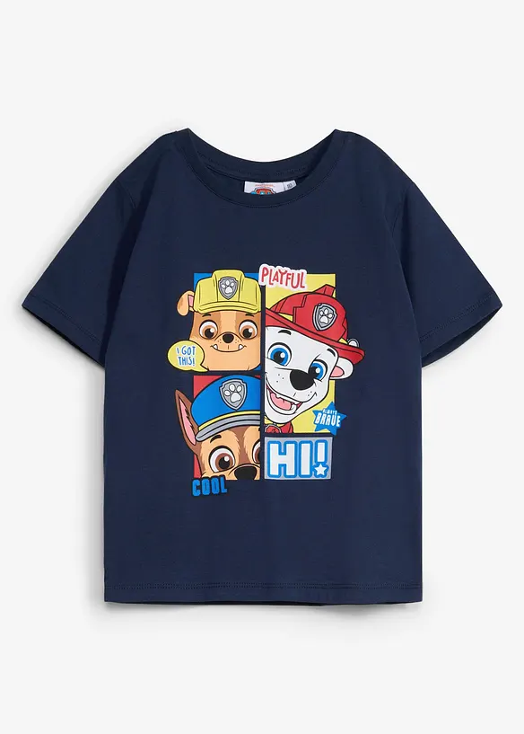 T-shirt i bomull med Paw Patrol-motiv, PAW PATROL