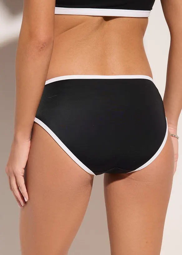 Bikinibyxa med kontrasterande kanter, bonprix