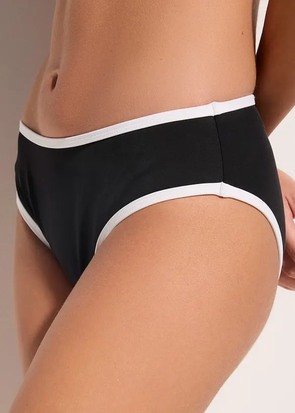 Bikinibyxa med kontrasterande kanter, bonprix