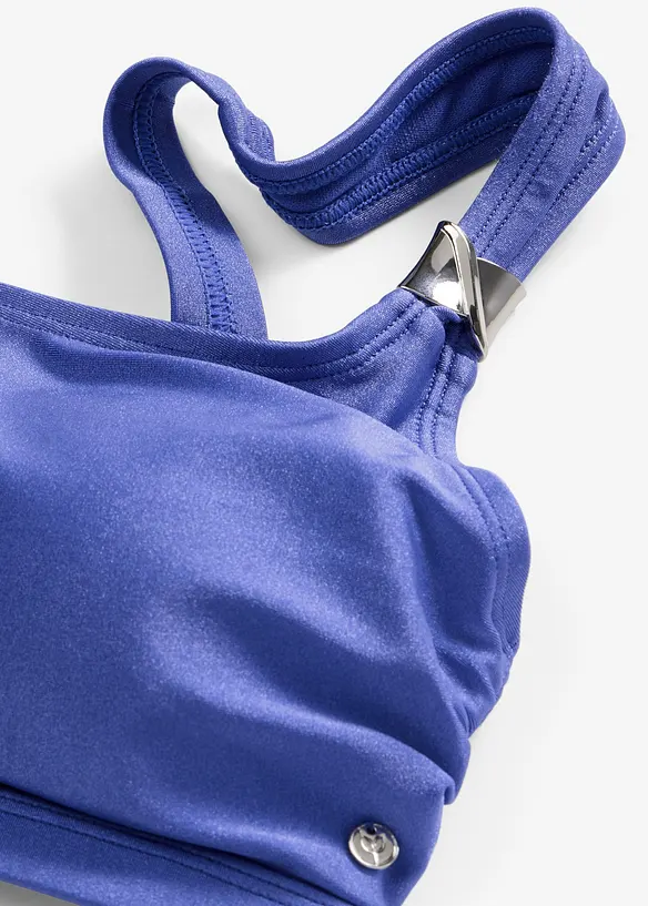 Bikini&ouml;verdel av glansigt material, bonprix