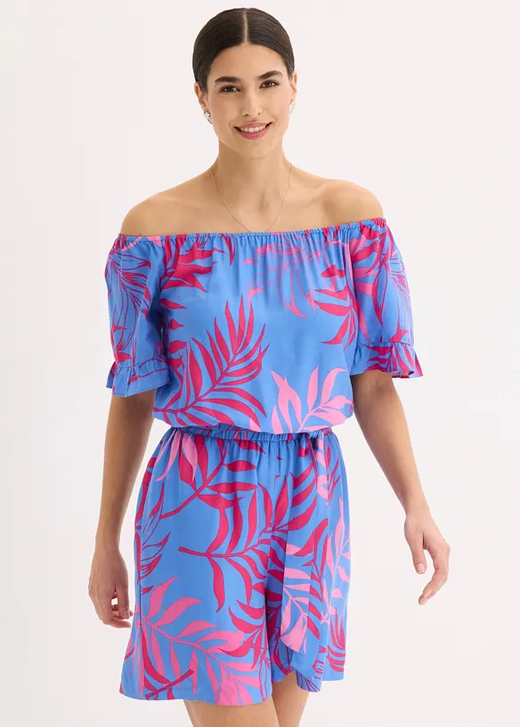 Jumpsuit med singoallaringning, bonprix