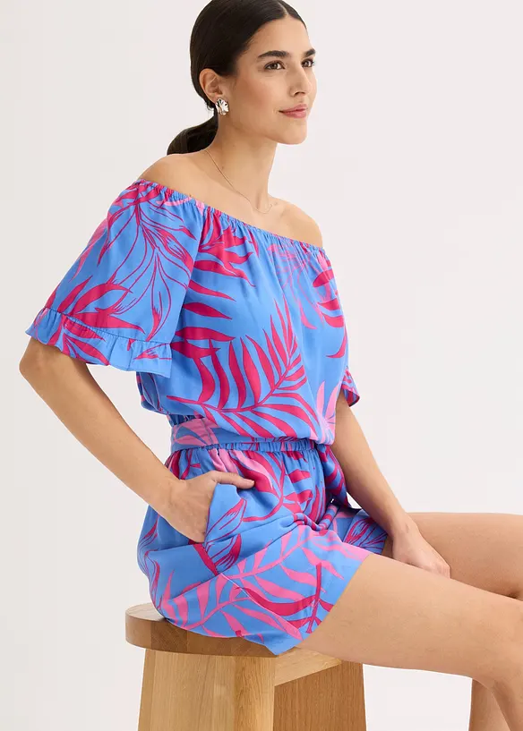 Jumpsuit med singoallaringning, bonprix