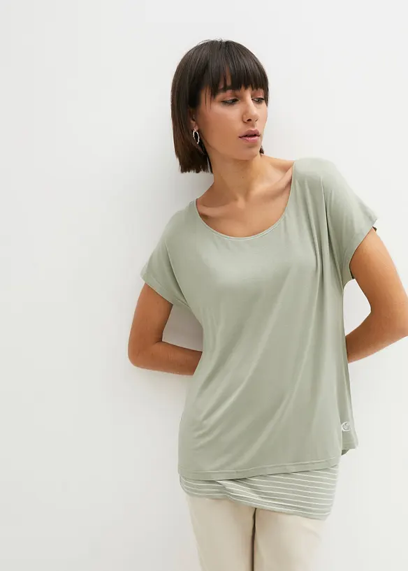 Topp i 2 i 1-stil, bonprix