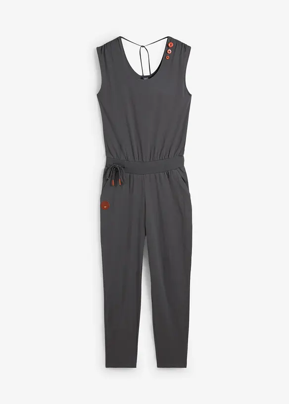 Jerseyjumpsuit av bomullsmix, bonprix
