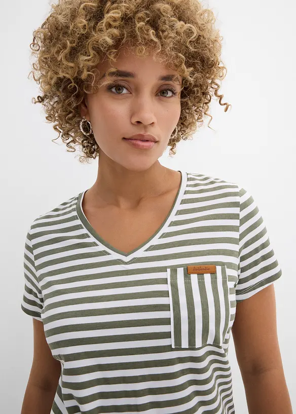 Randig T-shirt, bonprix
