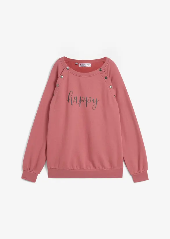 Mamma-/amningssweatshirt, bonprix