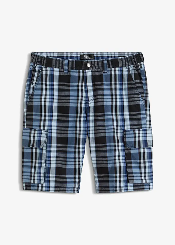 Cargoshorts med res&aring;rmidja och bekv&auml;mt snitt, normal passform, bonprix