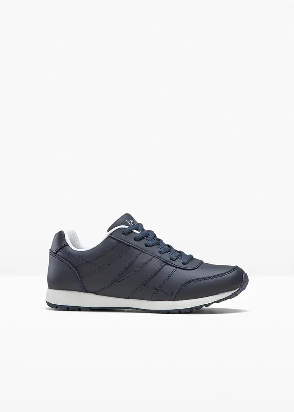 Sneakers i skinn, bonprix