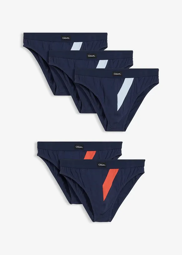 Kalsong med bomull (5-pack), bonprix