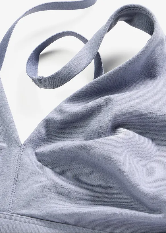Bralette utan bygel med ekologisk bomull, bonprix