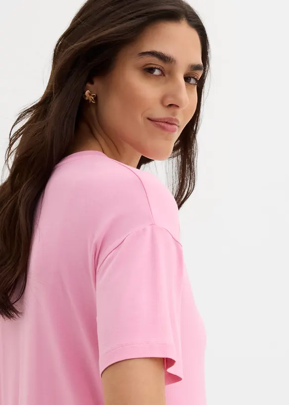 Kort topp med nedhasade axlar, bonprix