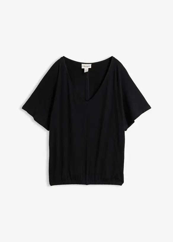 Oversizetopp i mjuk viskosmix, bonprix