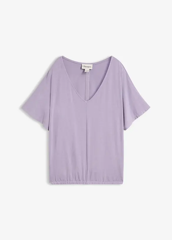 Oversizetopp i mjuk viskosmix, bonprix
