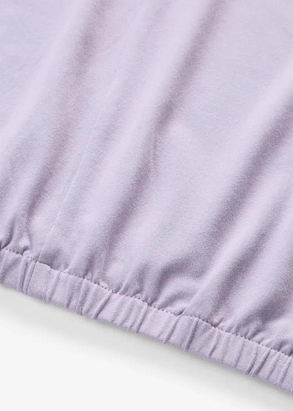 Oversizetopp i mjuk viskosmix, bonprix