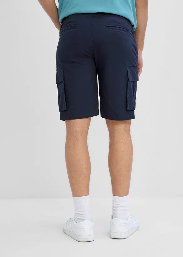 Stretchiga shorts i cargomodell (2-pack), bonprix