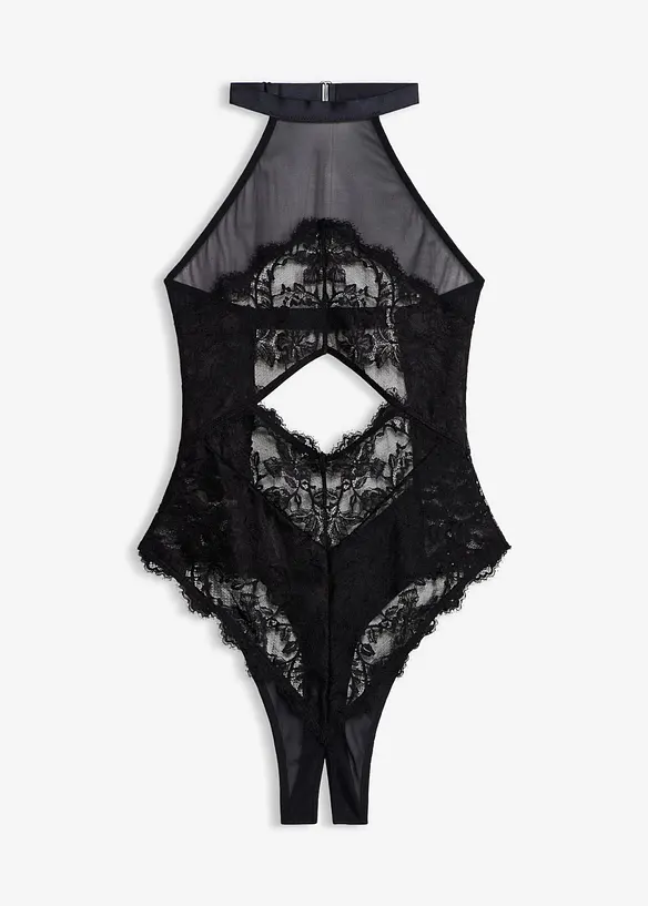 Stringbody med &ouml;ppen gren, bonprix