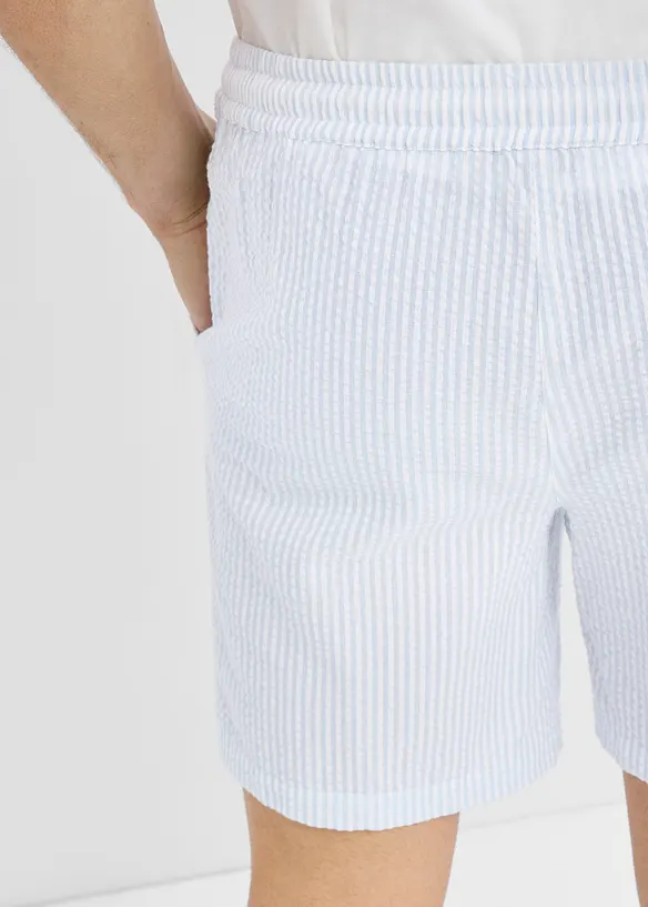 Dra p&aring;-shorts i bomull, bonprix