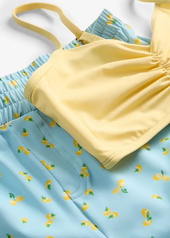 Bikini och badbyxa (3 delar), bonprix