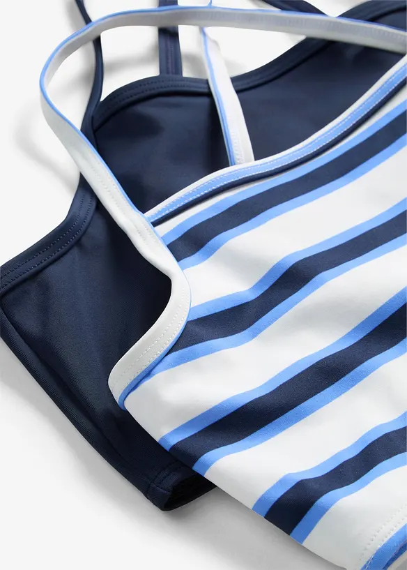 Bikini i dubbelpack (4 delar), bonprix