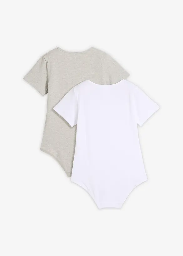 Body med bomull (2-pack), bonprix