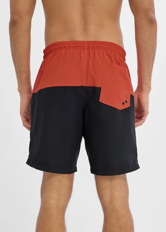 Badshorts med blockf&auml;rger, bonprix