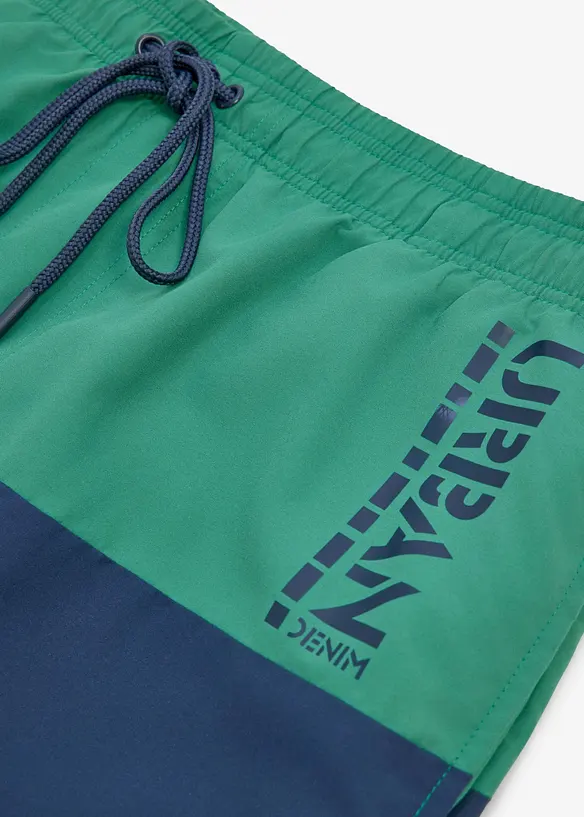 Badshorts med blockf&auml;rger, bonprix