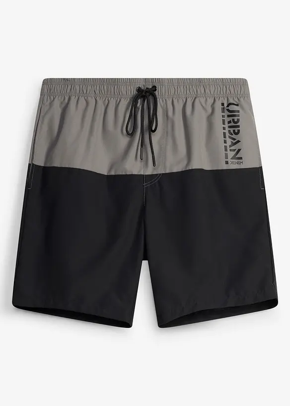 Badshorts med blockf&auml;rger, bonprix
