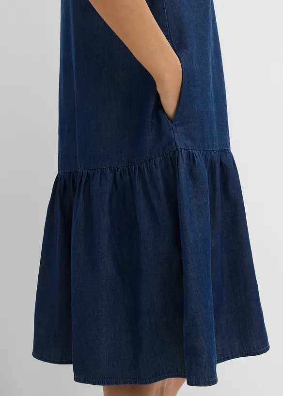 Tunikakl&auml;nning i denim, bonprix
