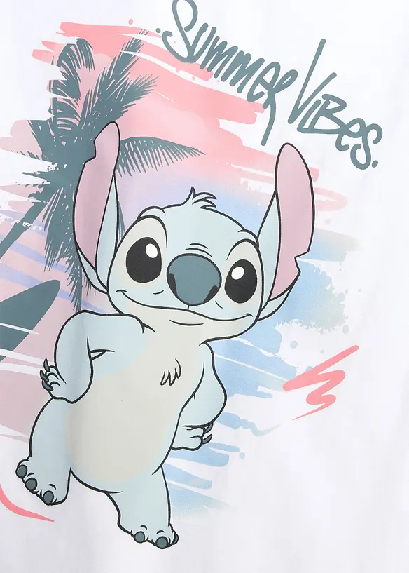 T-shirt med disneys Stitch, av bomull, Lilo & Stitch