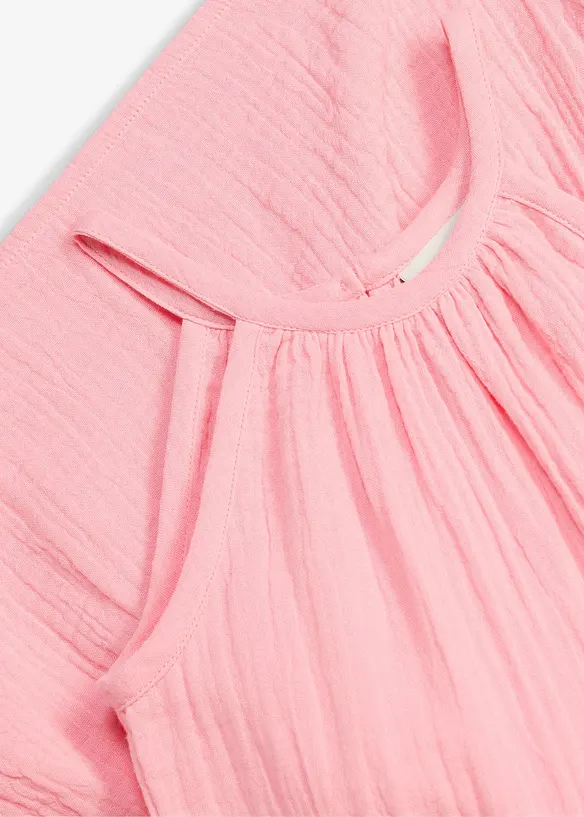 Kl&auml;nning i luftig muslin, bonprix