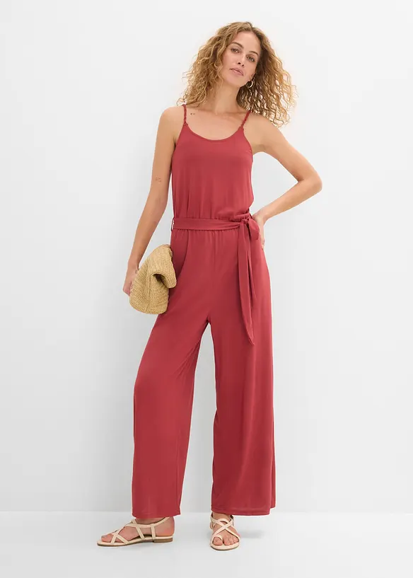 Jumpsuit i mjuk modalmix, bonprix