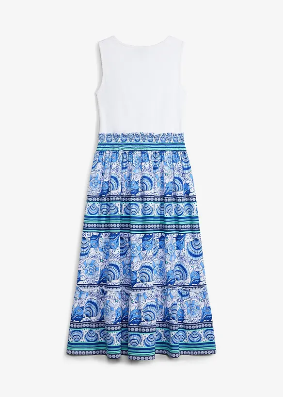 Jerseykl&auml;nning med 2-i-1-look, bonprix