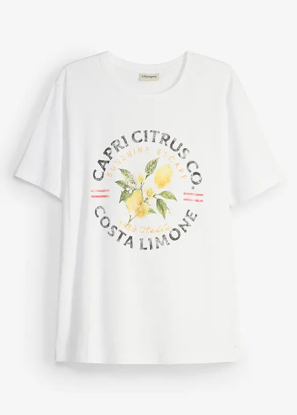 T-shirt i ekologisk bomull, bonprix