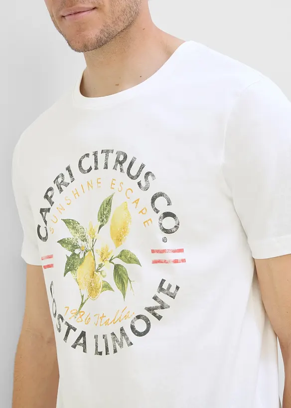 T-shirt i ekologisk bomull, bonprix