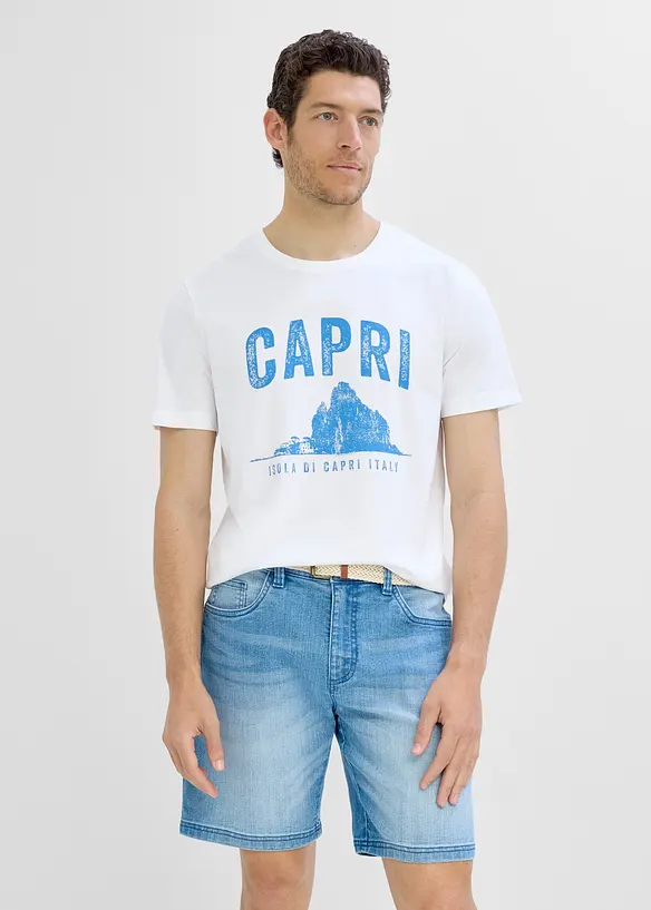 T-shirt i ekologisk bomull, bonprix