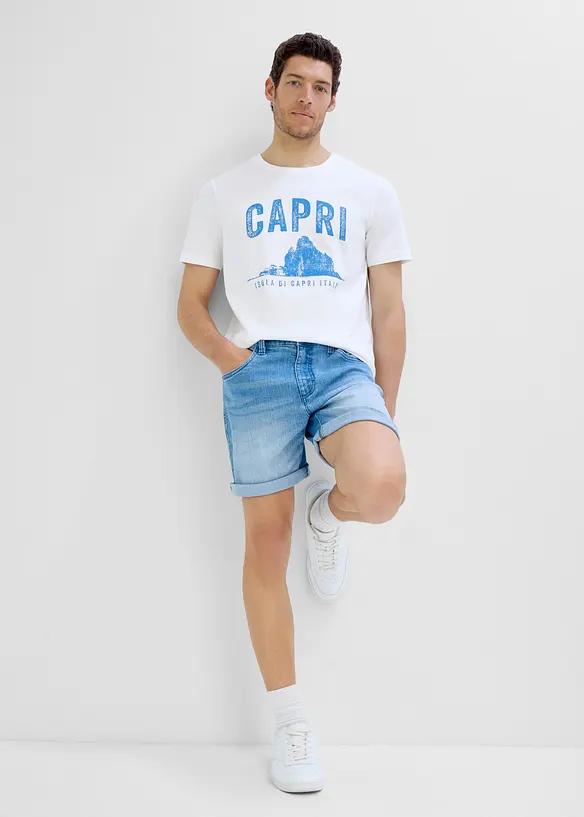 T-shirt i ekologisk bomull, bonprix