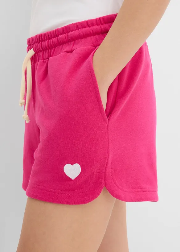 Sweatshorts i ekologisk bomull, bonprix