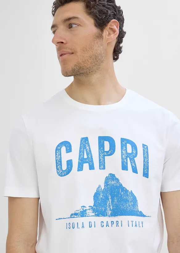T-shirt i ekologisk bomull, bonprix