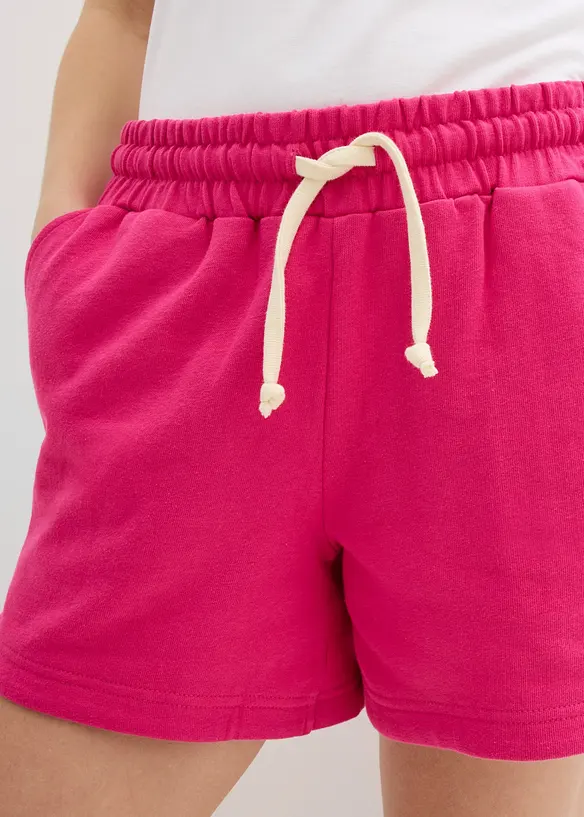 Sweatshorts i ekologisk bomull, bonprix