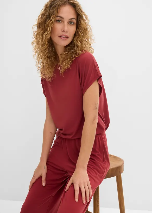 Jerseybyxa av mjuk modalmix, bonprix