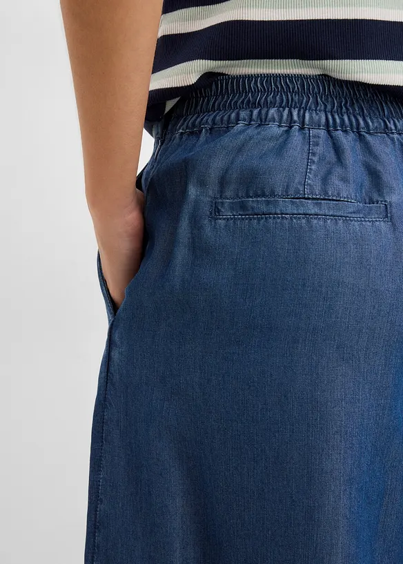 Shorts av lyocell, bonprix