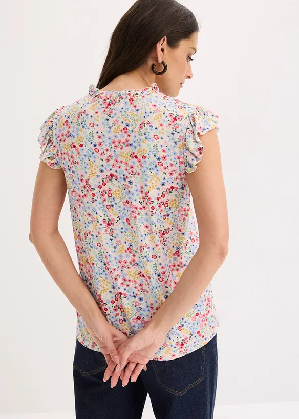 T-shirt i mjuk viskosmix, bonprix