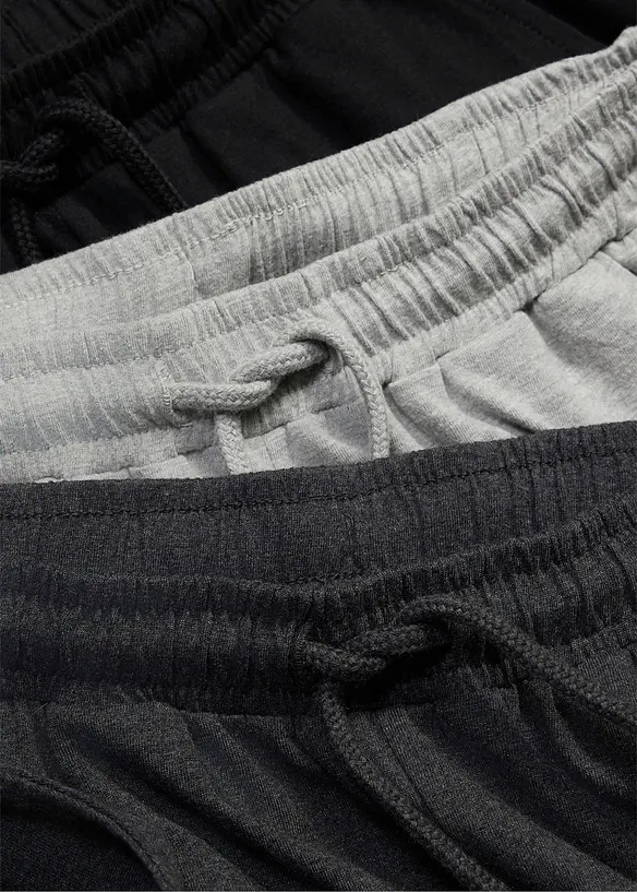 Trik&aring;shorts med ekologisk bomull (3-pack), bonprix
