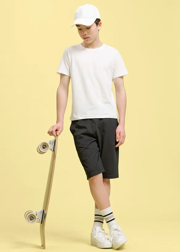 Trik&aring;shorts med ekologisk bomull (3-pack), bonprix